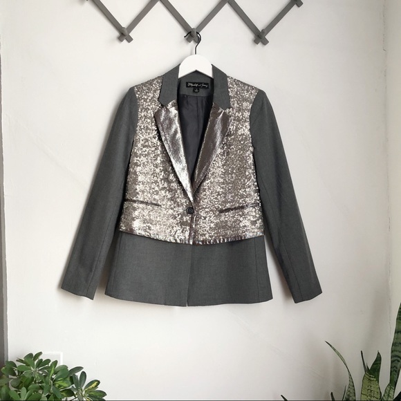 Elizabeth and James Jackets & Blazers - Elizabeth and James Rex Sequin Blazer
